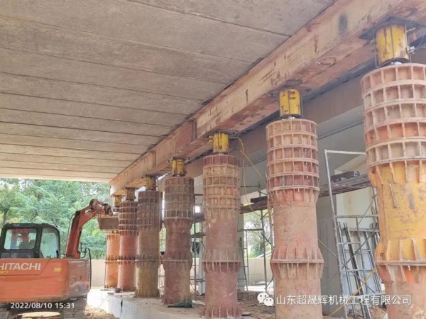 山東超晟輝|武漢東湖新技術開發區周家店橋支座更換項目順利完工