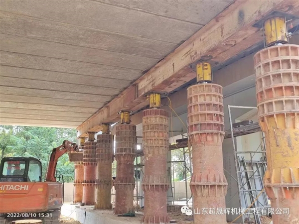 山東超晟輝|武漢東湖新技術開發區周家店橋支座更換項目順利完工